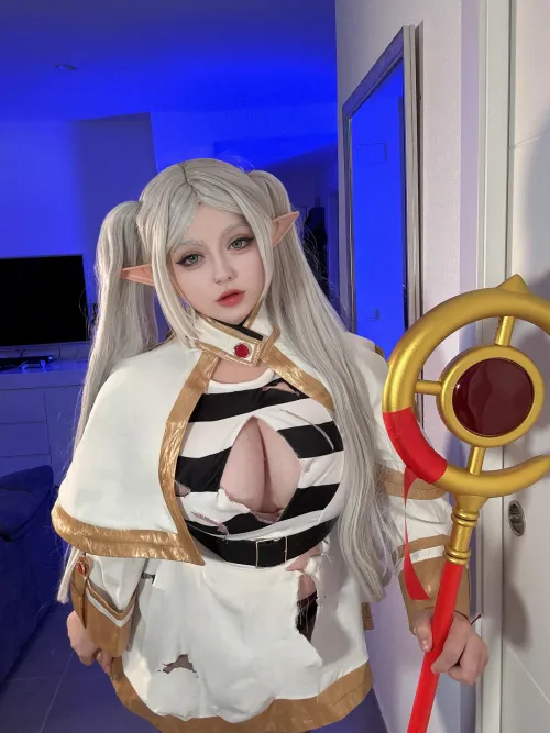 Thumbnail Cosplay Fun: Transforming into Frieren Kuroitsune with kuropuppi