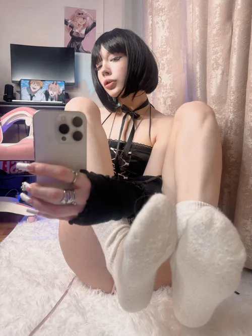 Thumbnail Innocence Embodied: DecayTattoo's White Sock Revelation