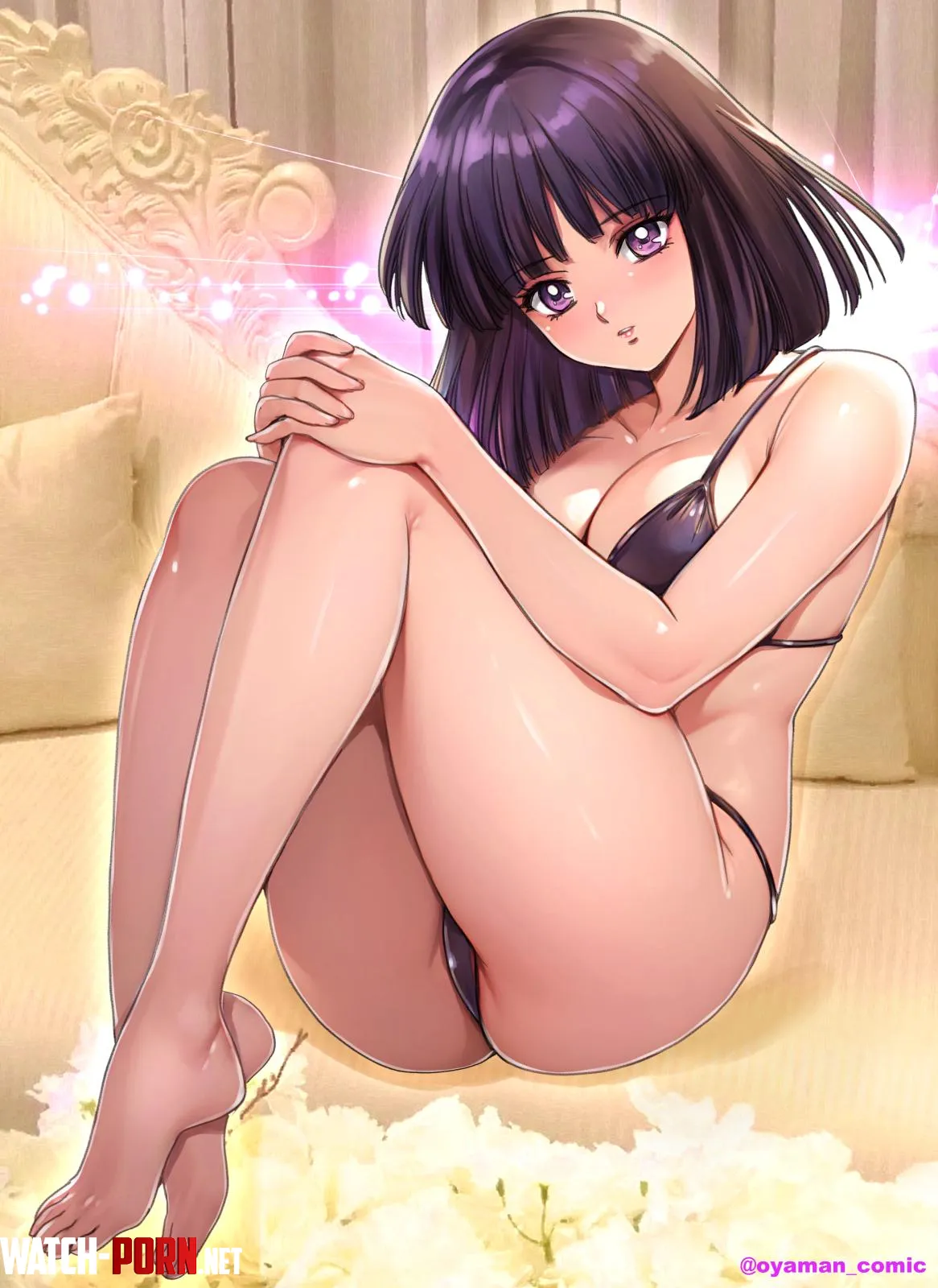 Sailor Saturn on the floor by LafterMastr