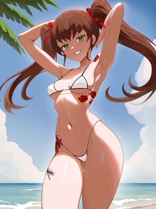 Thumbnail Catch the Original Beach Vibe - pantsu Delight by A_MASSIVE_PERVERT