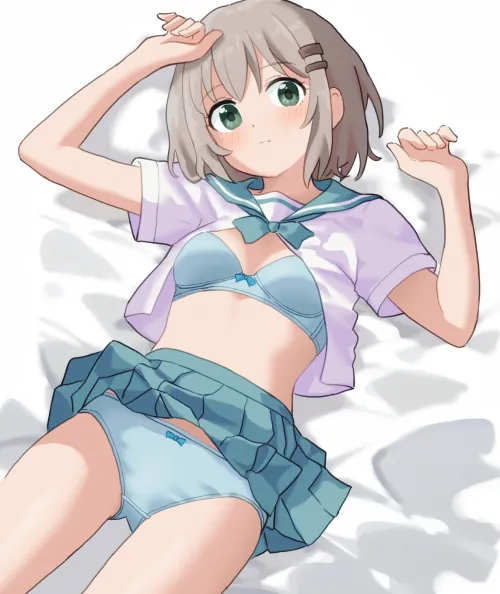 Thumbnail Pantsu: Laying Down Cutely Original - Discover addtional_talk1956's Style