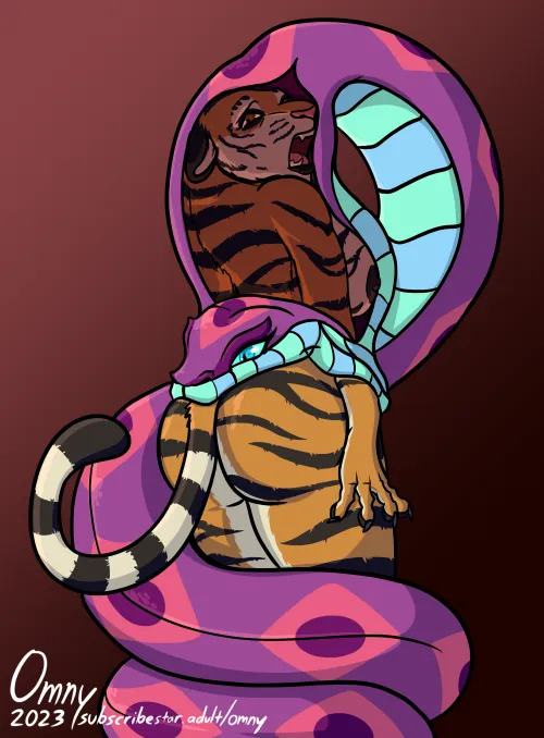 Thumbnail TheDarkLordScaryman's Tigress Story Unfolds in Vore