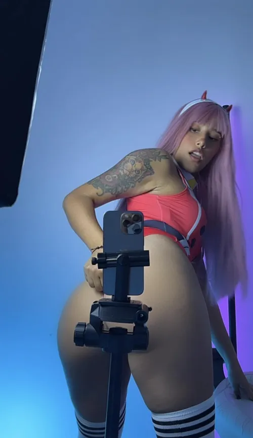 Thumbnail Anime Enigma: Zero Two Laura DARLING in the FRANXX Cosplay by NathalieGlow
