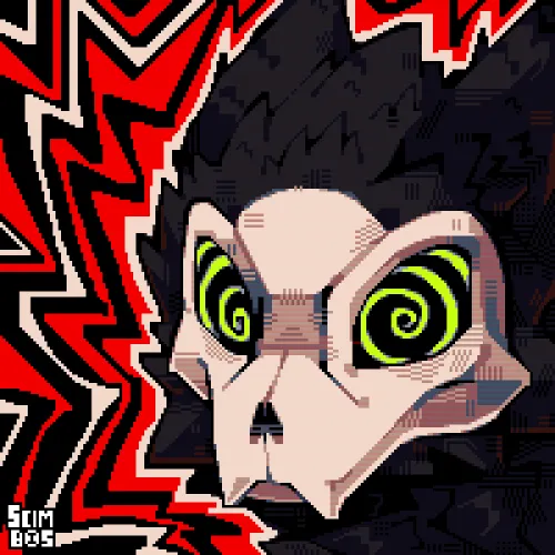 Thumbnail Embark on a Furry Adventure with mybrotherpeeiswhite's Pixel Art Portrait