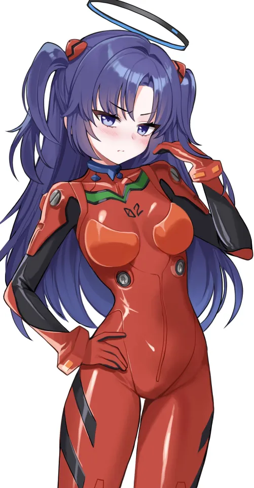 Thumbnail Plugsuit Yuuka Blue Archive: CheetahSperm18's Anime Fashion Chronicle