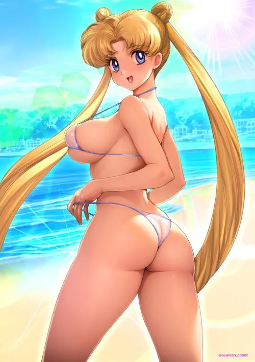 Thumbnail AnimeBooty: Beach Day with Sailor Moon - Check out LafterMastr's Take