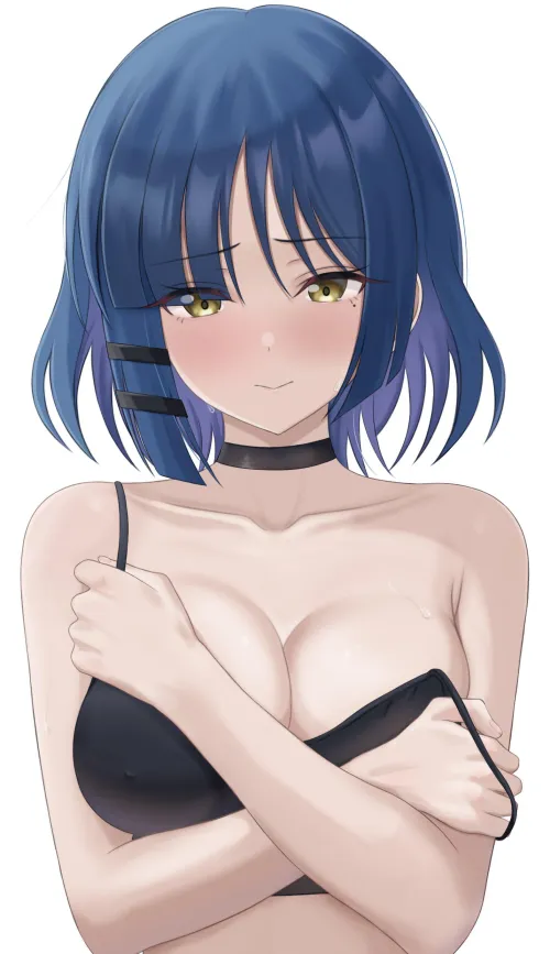 Thumbnail Bocchi The Rock Bra Removal by Ryo Yamada in BigAnimeTiddies