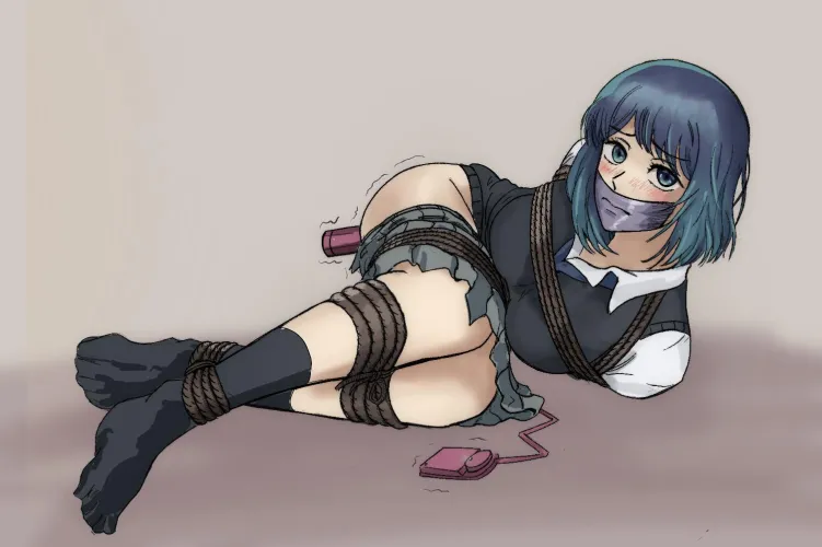 Thumbnail Artistic Inspiration: Akane Drawing Exploration in hentaibondage