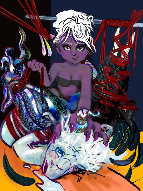 Thumbnail Creative Encounters: A Work-in-Progress with OC in TTRPG | MonsterGirl