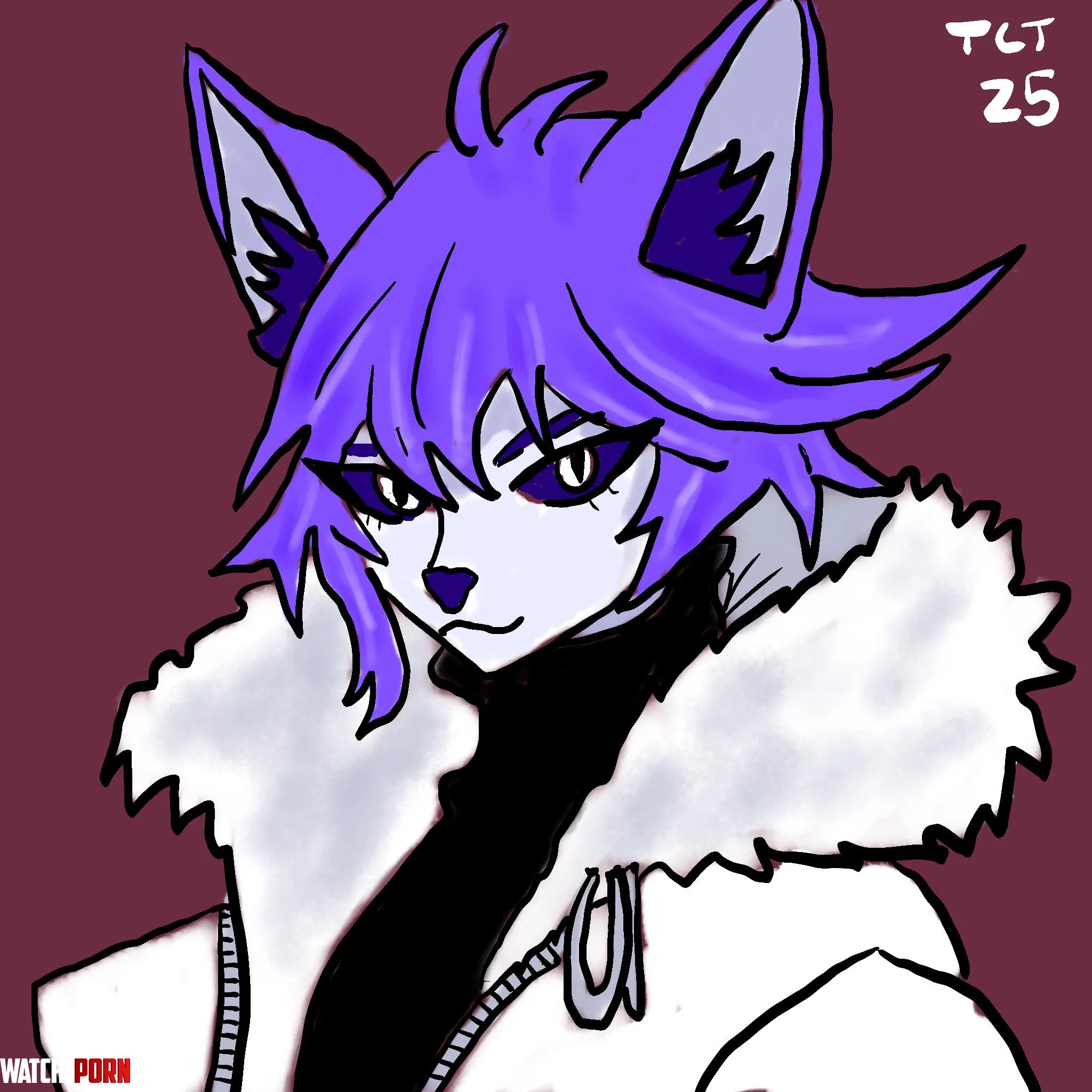 I just started to learn to draw recently and this is my first anthro sona  by Trippycolorthief