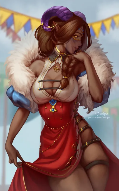 Thumbnail Genevieve by Veelpo: A Mythical Tale by SofiiaVee