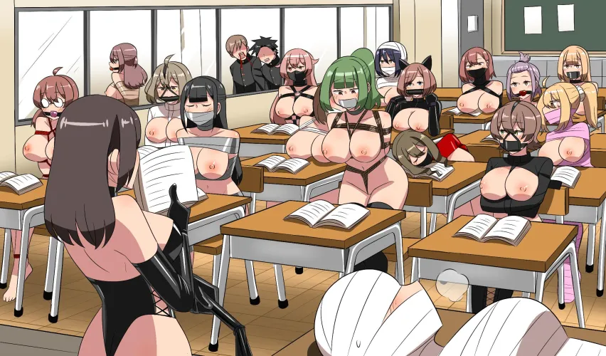 Thumbnail Eager Students IMBsengirl by nice_bonding | hentaibondage