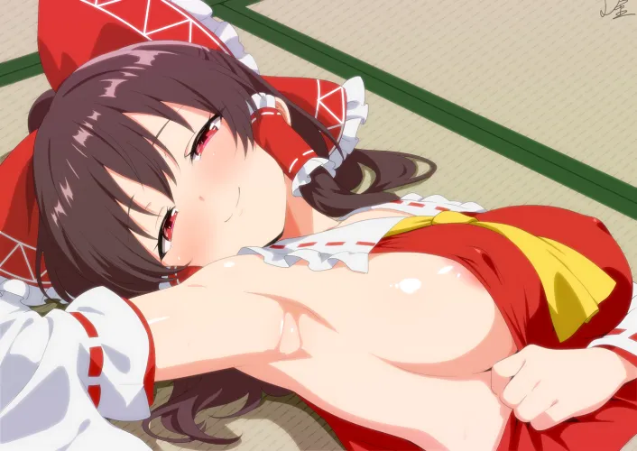 Thumbnail Reimu Hakurei Touhou: Revealing the Best Animearmpits by McKnight94