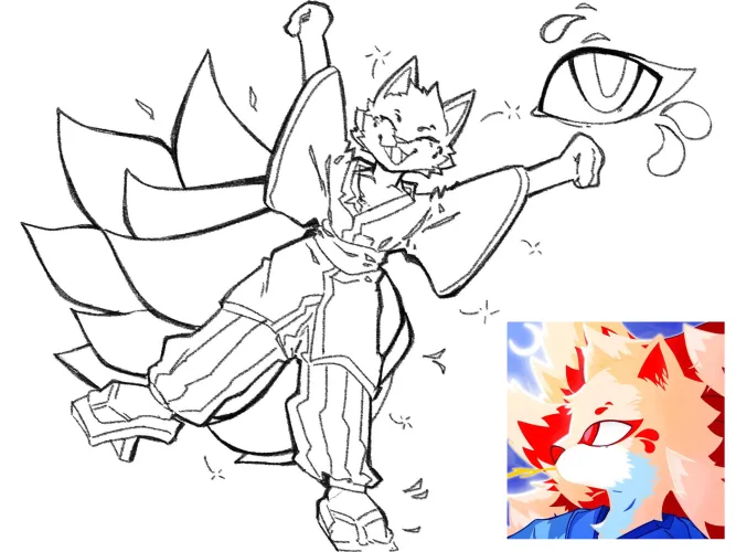 Thumbnail Kitsune OC by JulianDough in the Furry Category