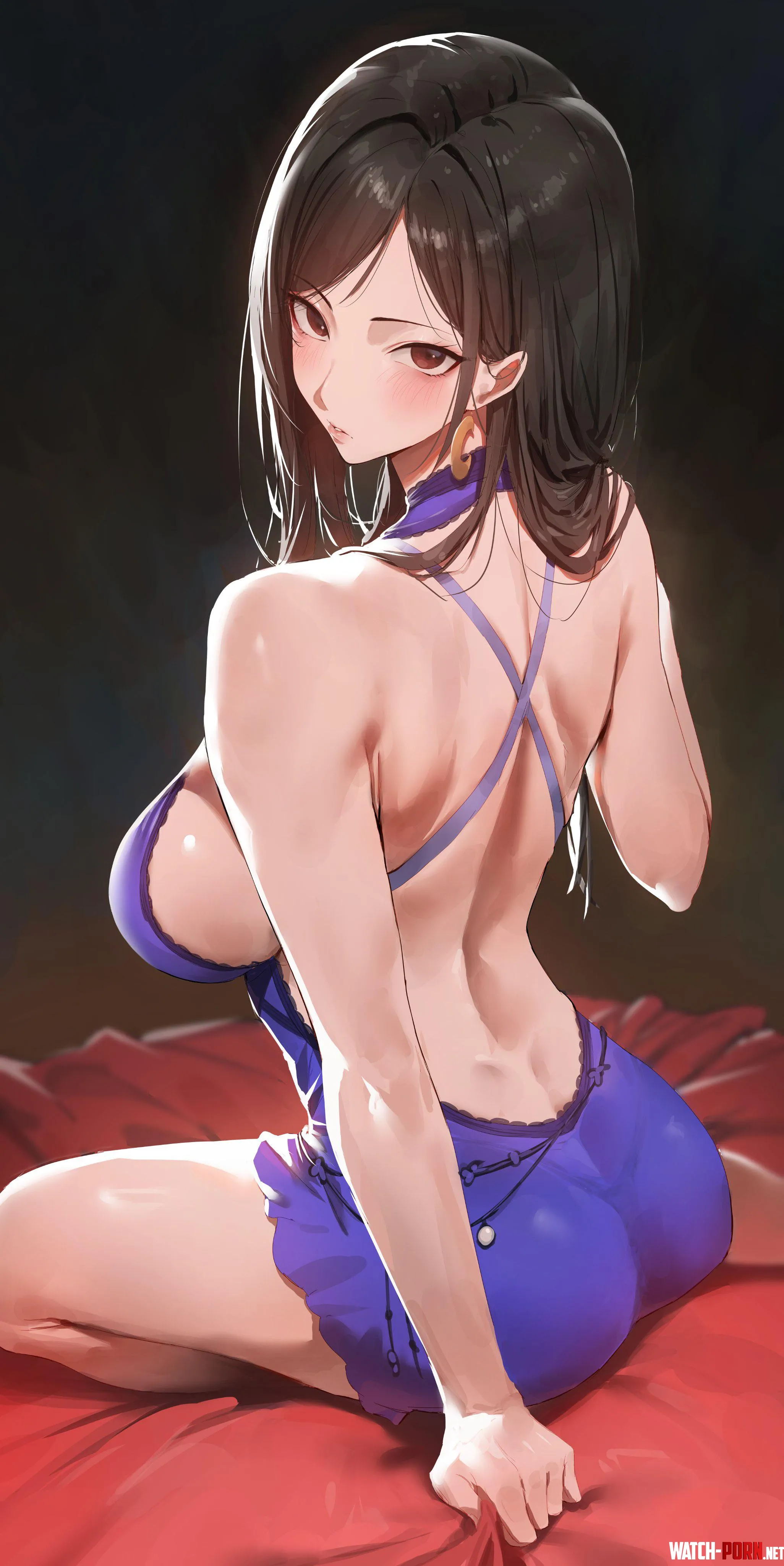 Mommy Tifa Final Fantasy by Silent_Steak_9540