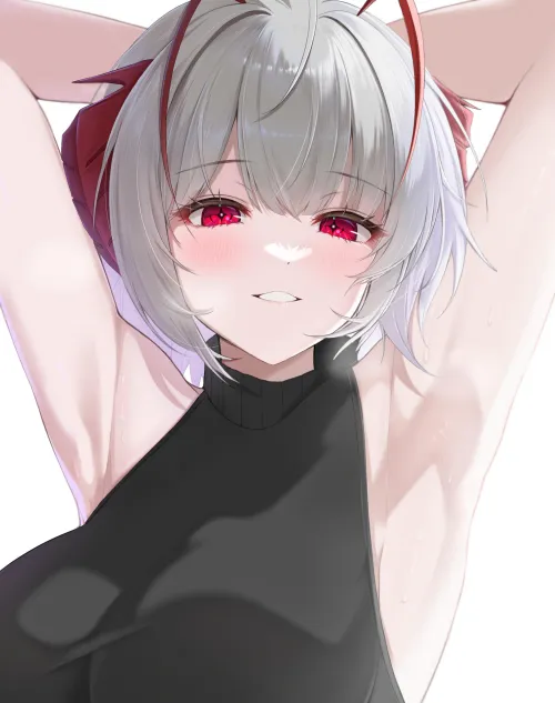 Thumbnail W Wiadel Azimangasaurus Arknights: Intriguing Animearmpits by TheRoySez