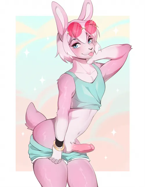 Thumbnail Exploring Cute Bunny Boys in Femyiff Art: Meet Fumiko | DL2828 | femyiff