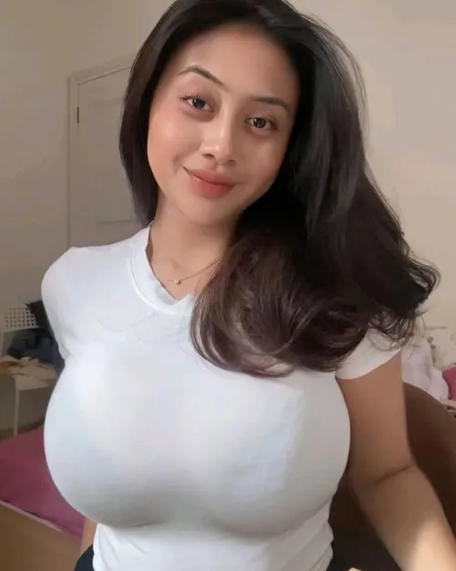 Thumbnail inihornbill Stuns in 'A Nice White Shirt' in 2busty2hide Category