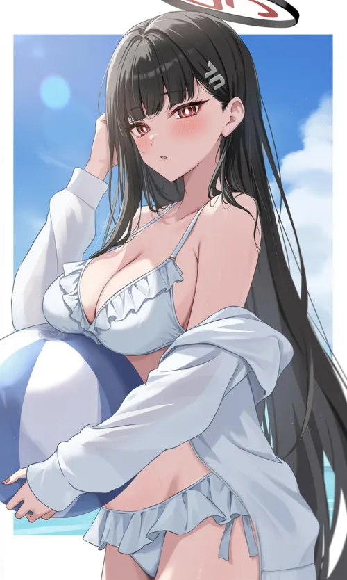 Thumbnail Swimsuit Rio Blue Archive: Dive into OppaiLove Collection