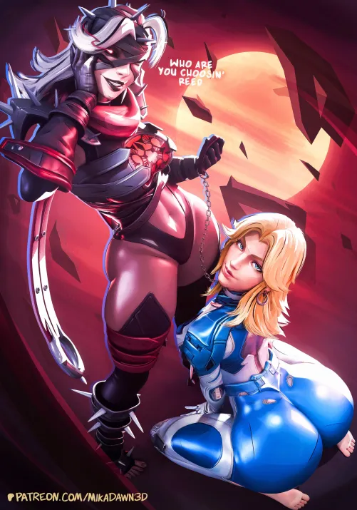 Thumbnail Malice & Sue's Choices Unveiled by EroMestre in Superheroporn