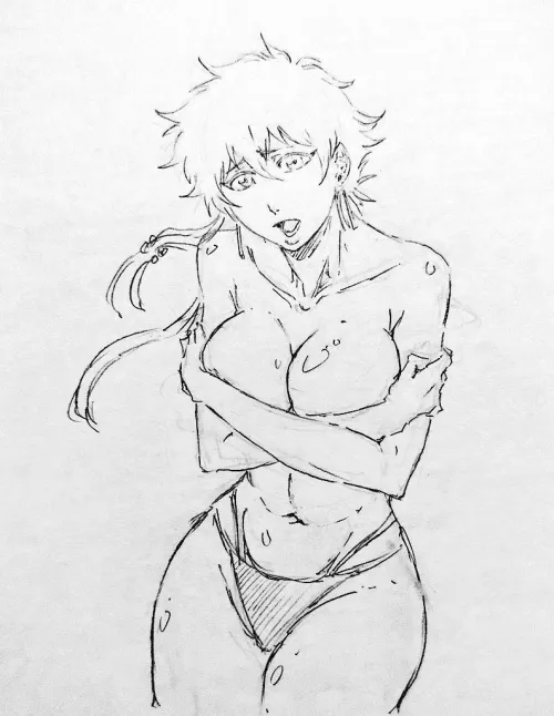 Thumbnail Isane's Glittering Boobies by Legalator: Discover Intense Pleasures in Bleach Hentai