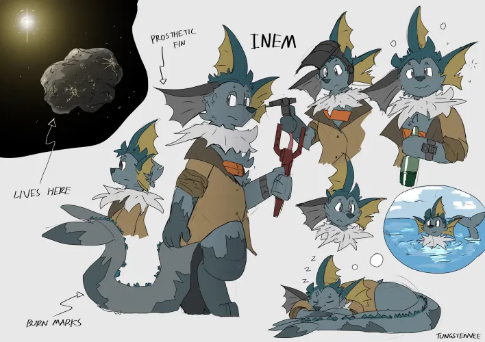Thumbnail Meet Inem by TungstenEevee in the Furry Category