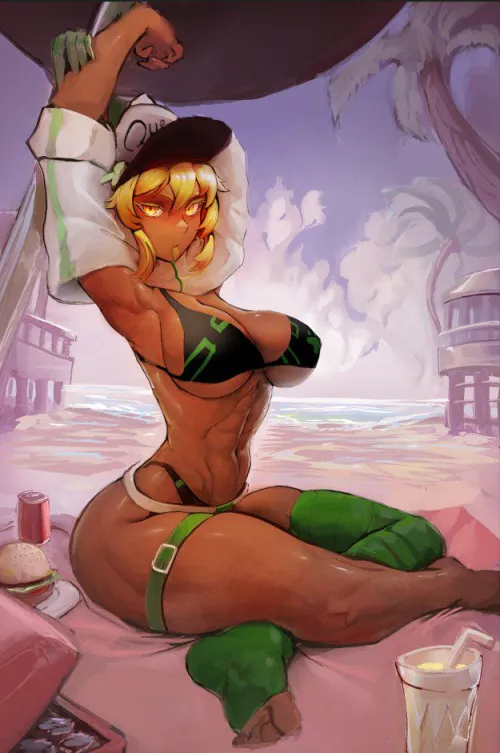Thumbnail Ramlethal Euac from Guilty Gear: Discover Throwawheylmao's Artistry