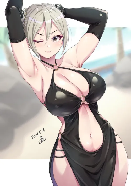 Thumbnail Syuko Shiomi YohiBlues on Pixiv by TheDerpSpoon | BigAnimeTiddies
