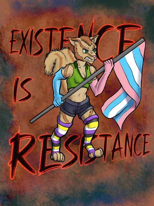 Thumbnail Embrace Resistance with Quynn_Stormcloud's Furry Art