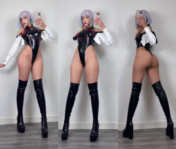Thumbnail Lucy Cyber Punk Cosplay by strawbunnix | Cosplaygirls