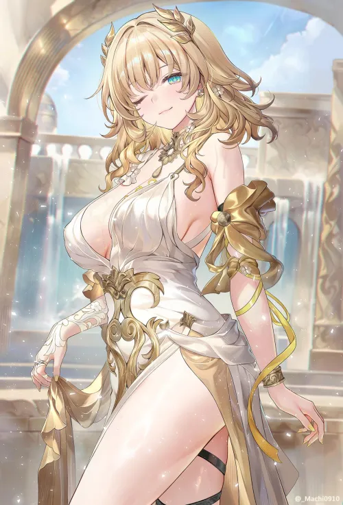Thumbnail Ravishing Aglaea by MACHI0910 in Honkai Series