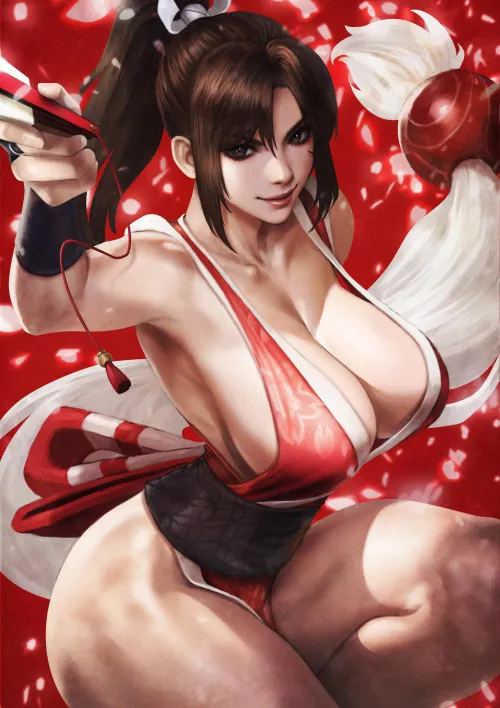 Thumbnail Mai Shiranui from KOF by EroMestre | Rule34 Category