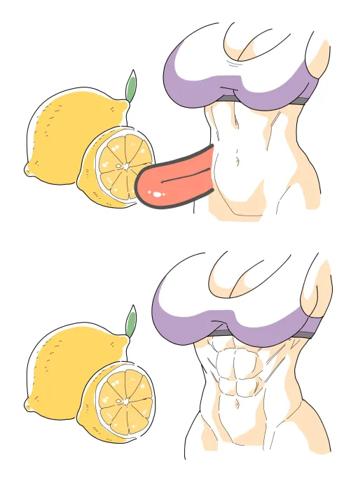 Thumbnail Abs Lick Midoro Meme by Throwawheylmao | fitdrawngirls Category
