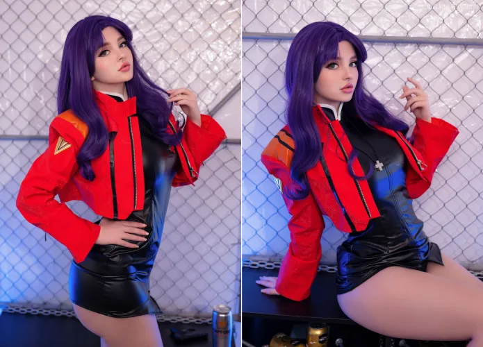 Thumbnail Mikomin Shines in Mesmerizing Misato Katsuragi Cosplay | Cosplaygirls