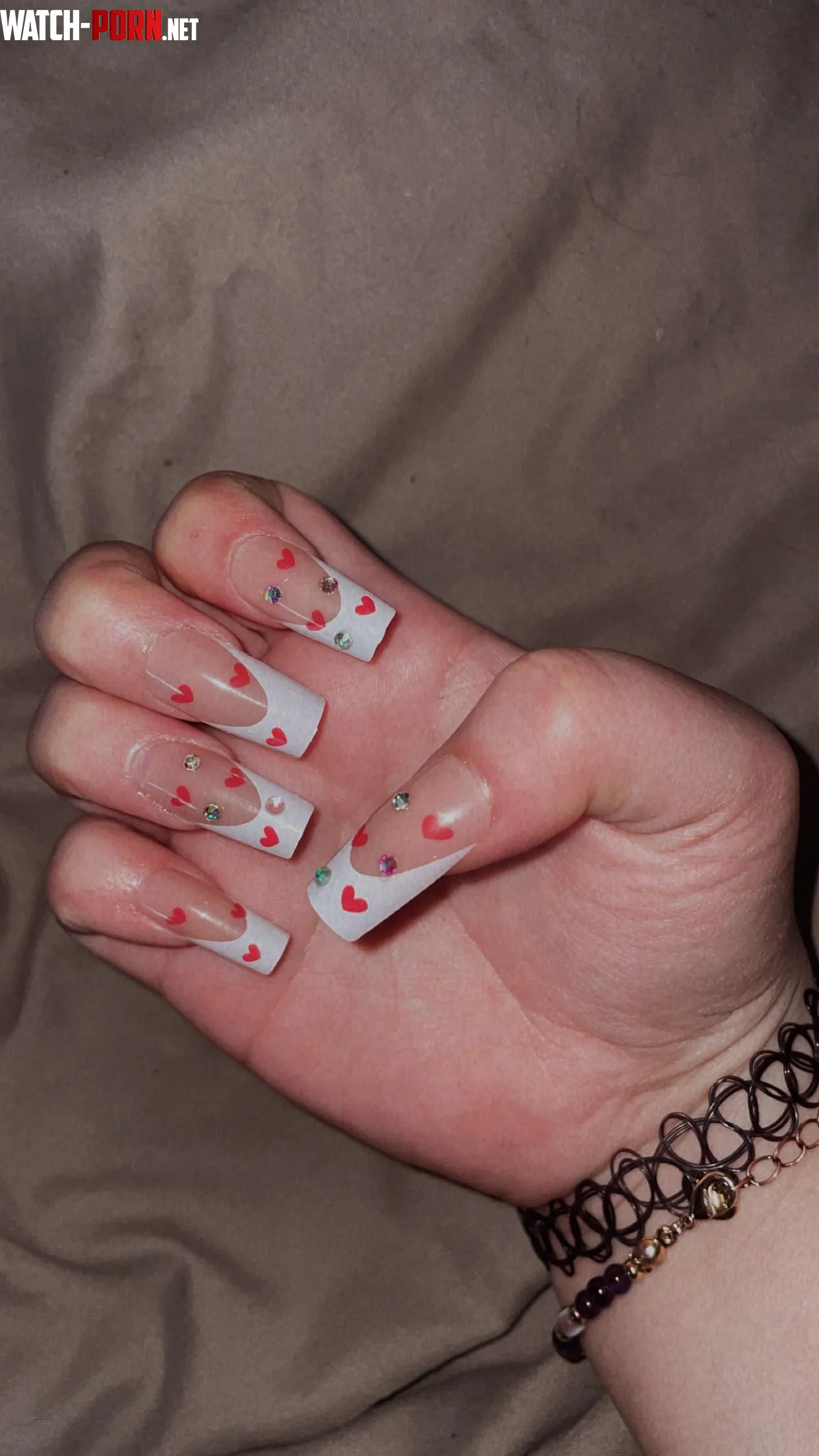 fresh set for my birthday  valentines day by xxxamethystfox