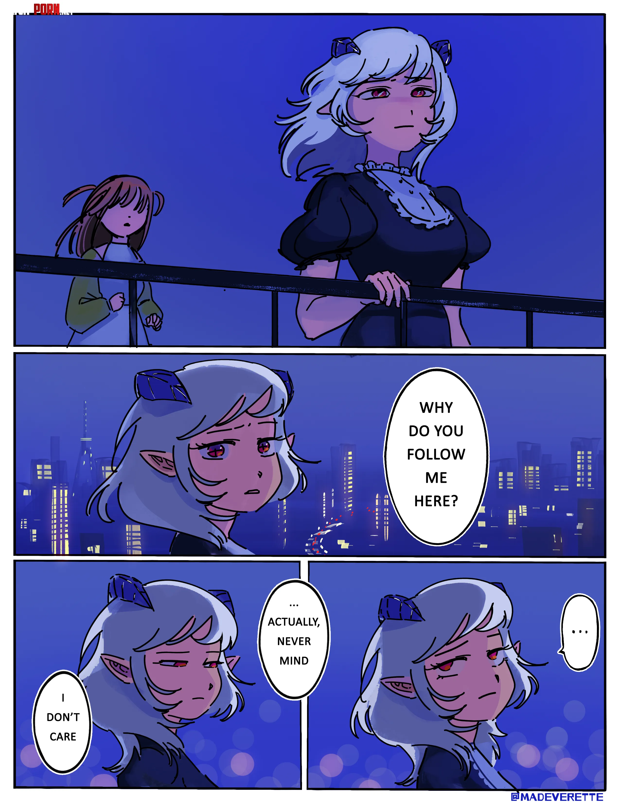 Interactive Yuri Didnt Sign Up for this OC by Madeverette