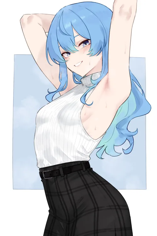 Thumbnail Suisei's Allure in Armpits World | AnimeArmpits Adventure