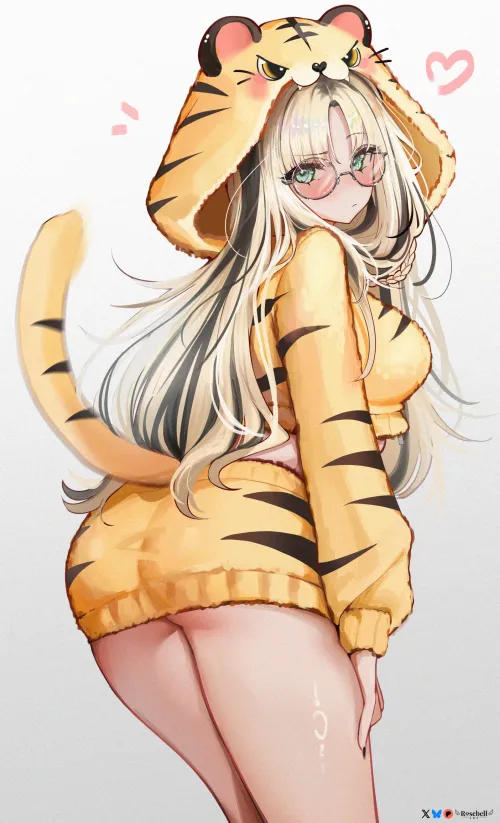Thumbnail Cute Sensuality: Koganei Niko's Kitty Onsie | ecchi