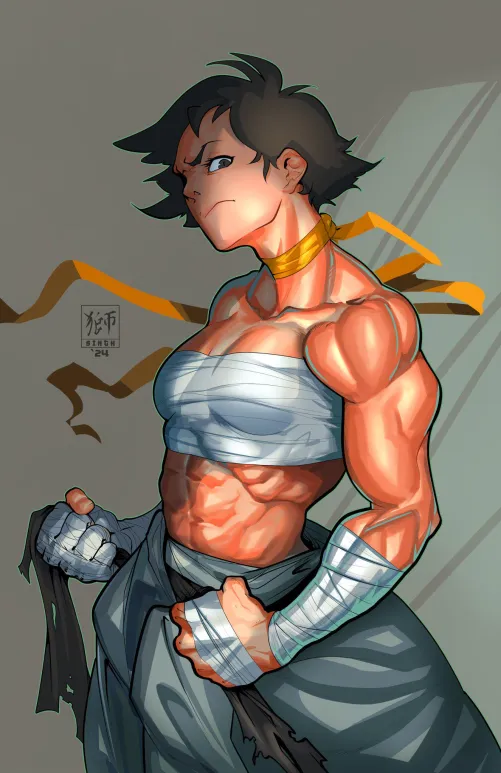 Thumbnail Exploring Street Fighter Makoto with TheTMoneyMan | fitdrawngirls