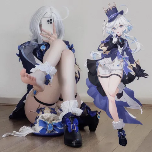 Thumbnail Step into the World of Cosplay with Furina by LunaraFawn