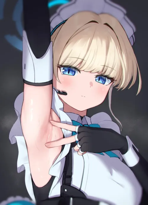 Thumbnail Asuma Toki in Blue Archive: An Anime Armpit Adventure | AnimeArmpits