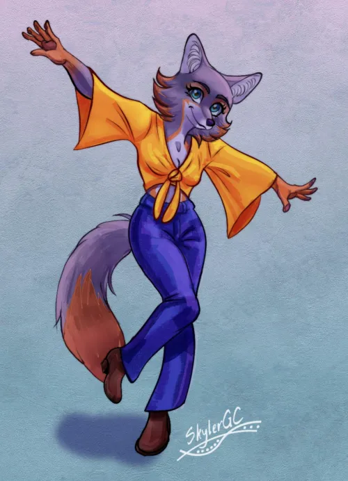 Thumbnail Grace SmithFoxA Character by SkylerGC in Furry Community