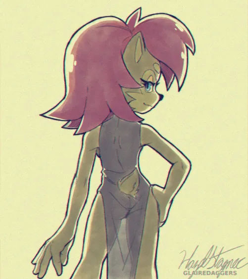 Thumbnail Sally's Dress Revelation: Art by GlaireDaggers