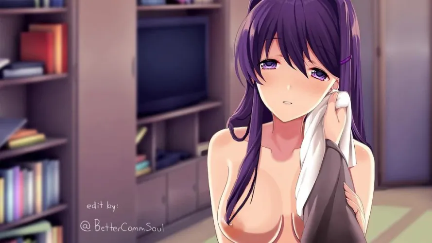 Thumbnail Yuri in Her Bedroom Edit 3 by BetterCommSoul | DDLCRule34