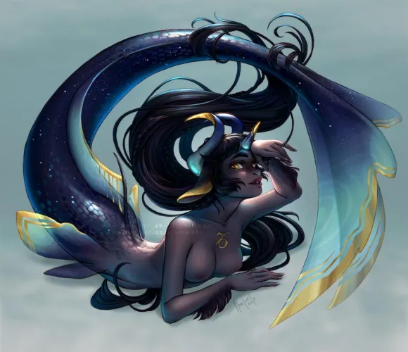 Thumbnail Witness the Majesty of the Glowing Mermaid in MonsterGirl