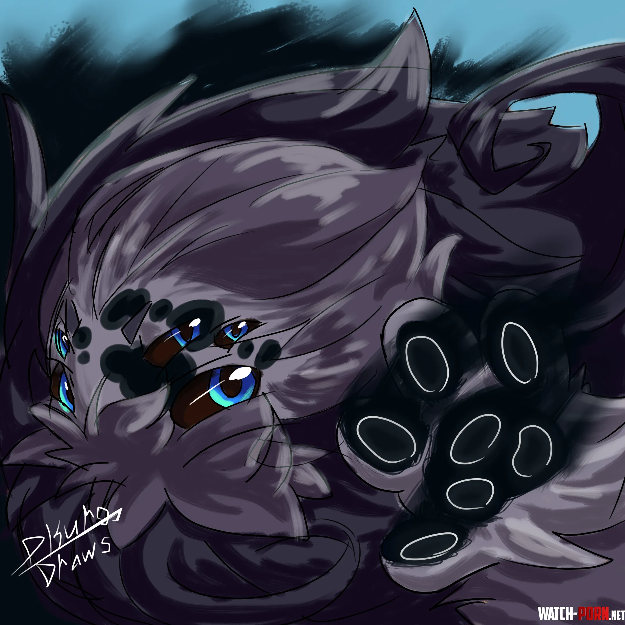 Ink everywhere  by orphanobliteratorPog