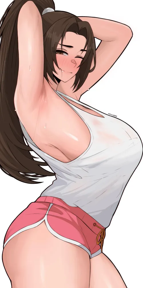 Thumbnail Thicc Mai KOF: Exploring Curves in Anime Style by Silent_Steak_9540