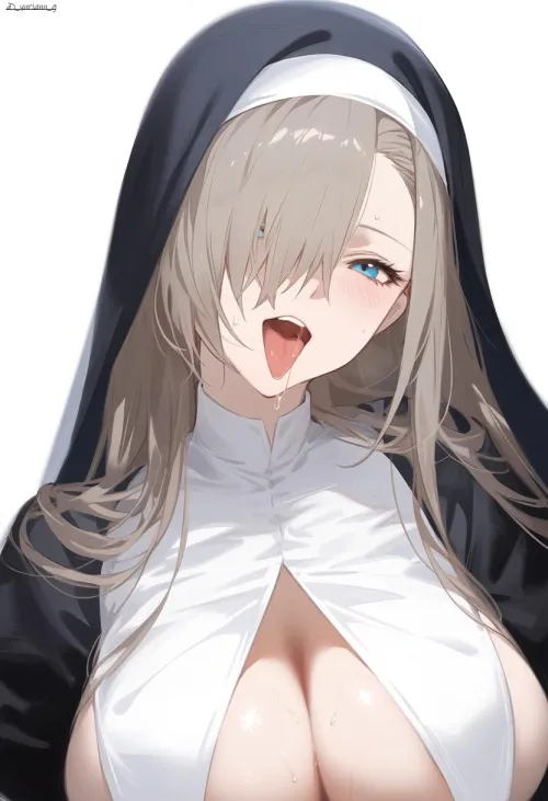 Thumbnail Oppai Love: Sister Asuna from Blue Archive by CheetahSperm18