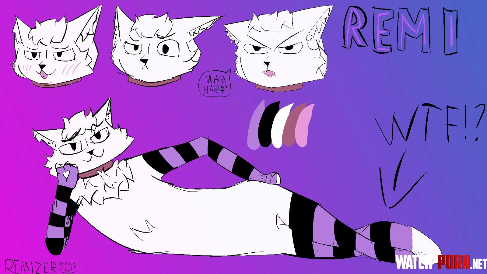 What do yall think about that cat Any tips on drawing or design by REMIZERexe