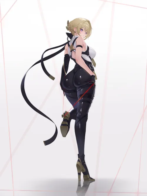 Thumbnail Evelyn Zenless Zone Zero: A Fusion of Fantasy and Beauty by CheetahSperm18
